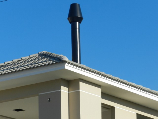 Canos para lareira, churrasqueira e fogão